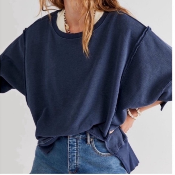 EUC Free People We The Free Camden Sweatshirt - Picture 4 of 6